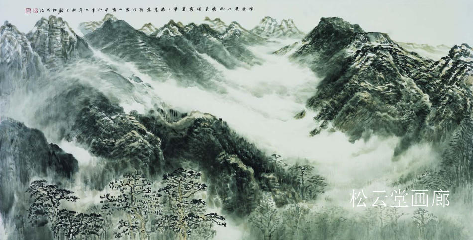 曾剛最新山水畫，探索自然神韻與人文精神的融合之美