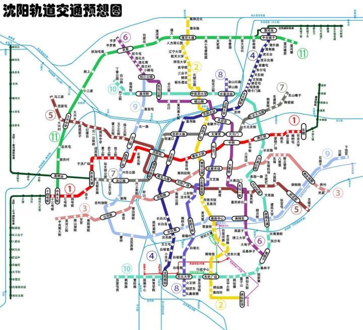 沈陽地鐵10號線最新線路圖，城市脈絡(luò)的新延伸